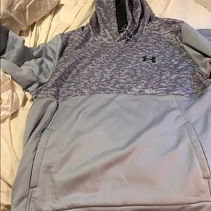 Underarmour 3XL hooded Sweatshirt Gray Camo